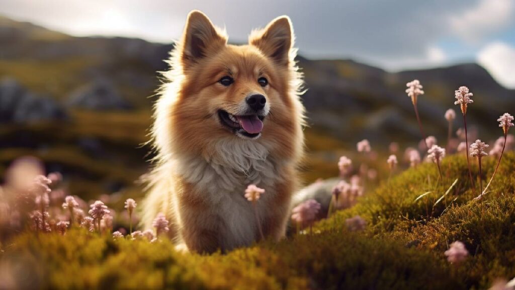 beautiful Icelandic Sheepdog