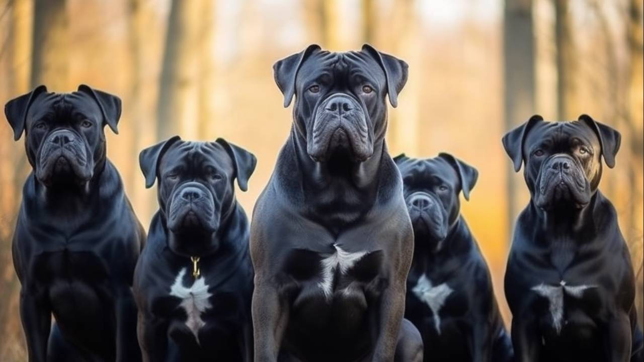 Cane Corso dog breed family