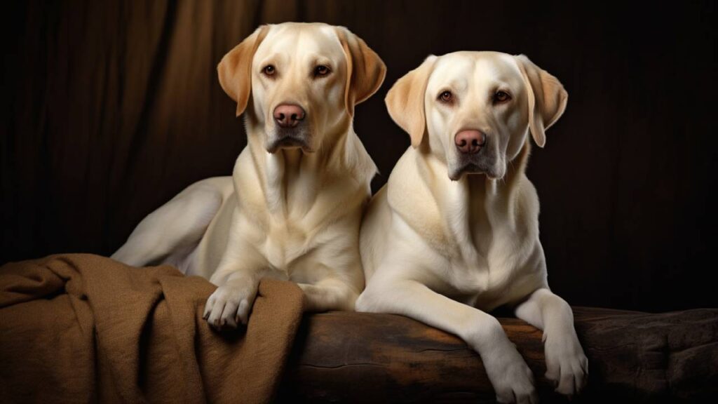 Labrador Retriever dogs