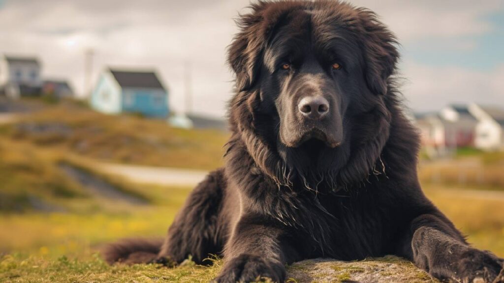 Newfoundland dog breed