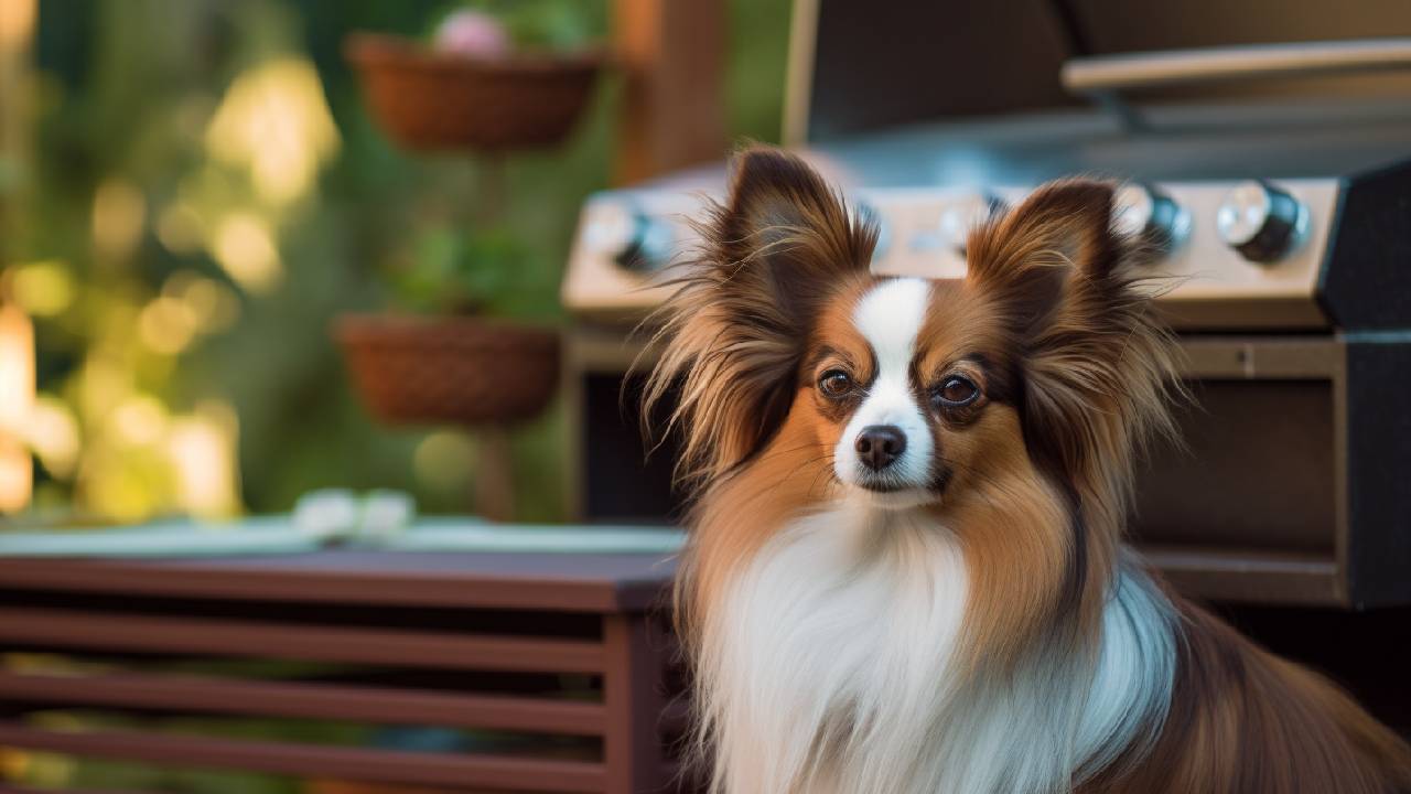 Papillon toy dog breed