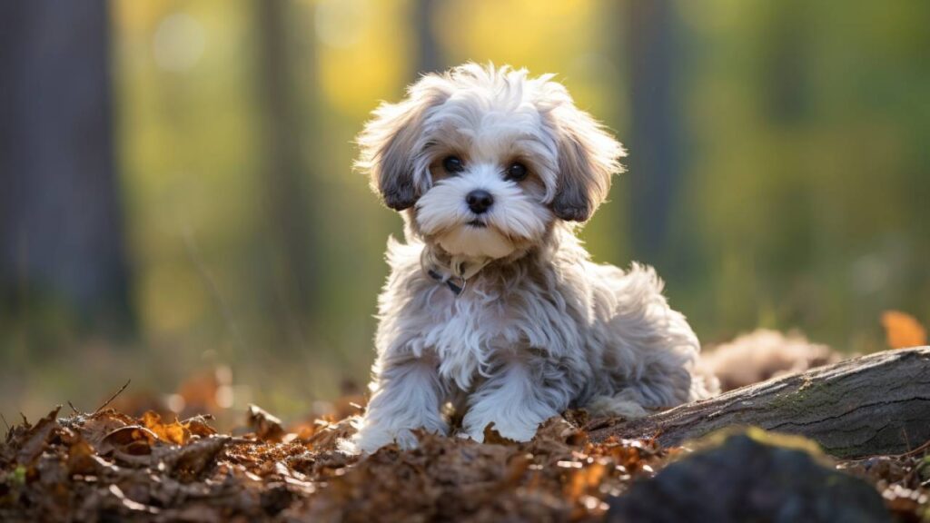 Shih Poo cute toy dog