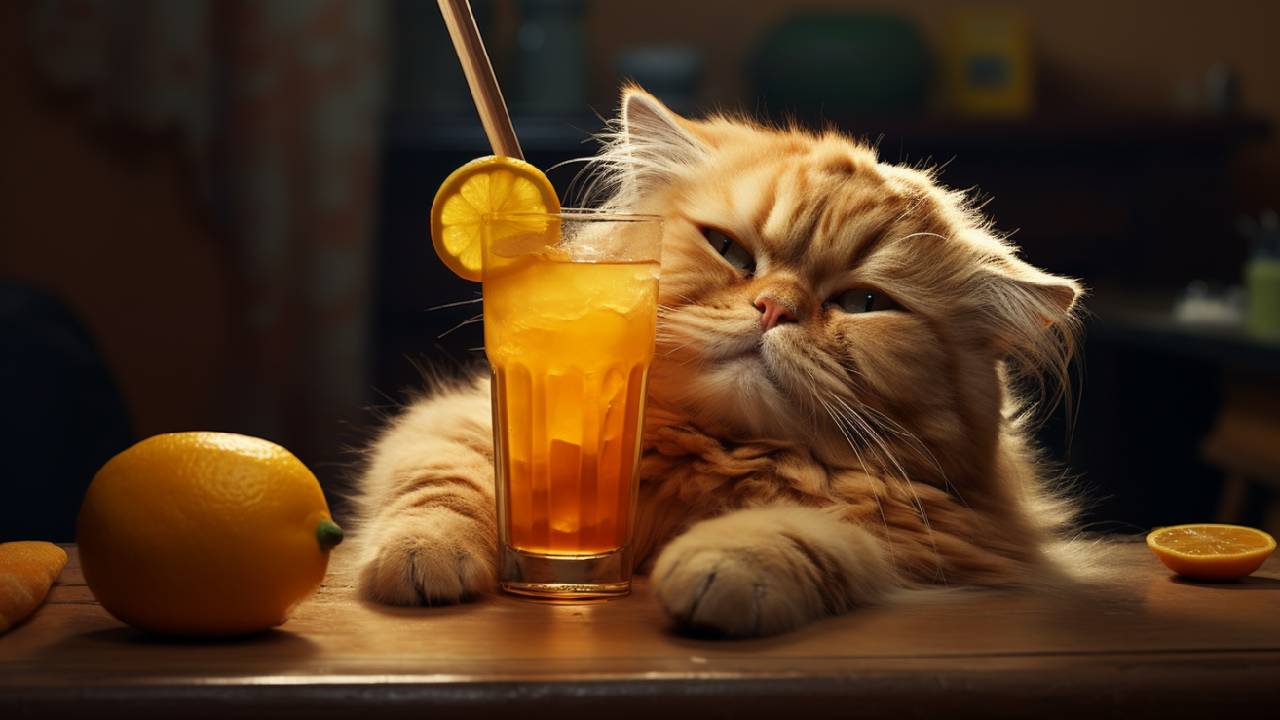 can cats drink juice