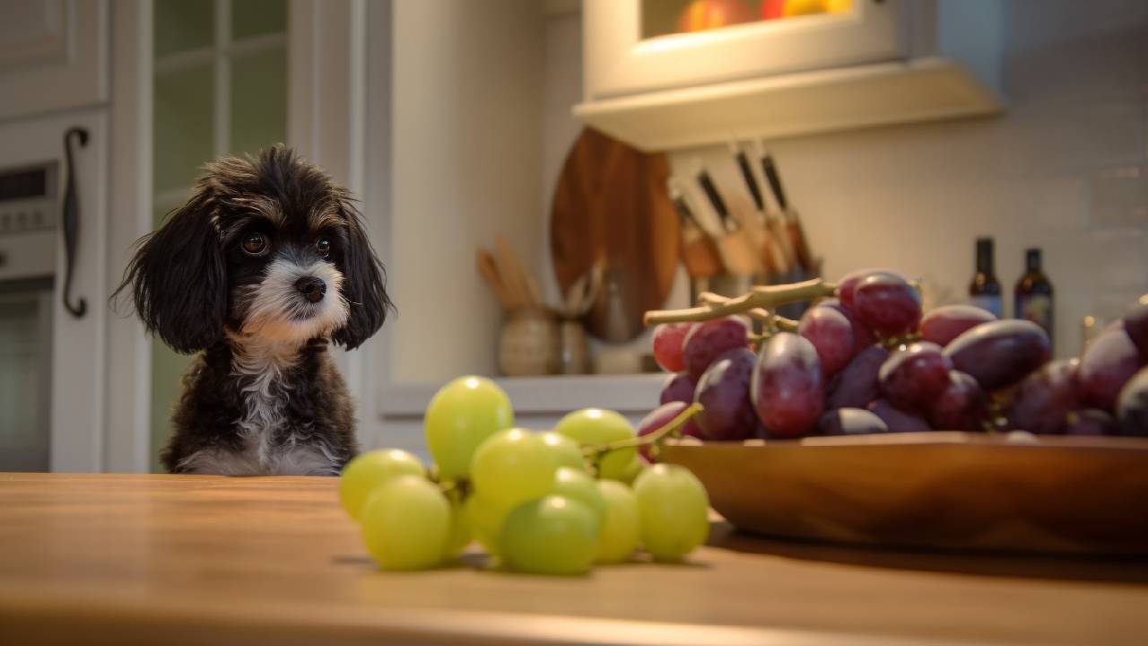 can dogs eat grapes and raisins_