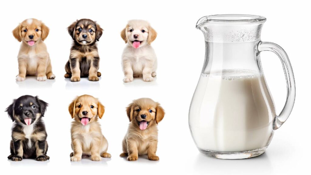 can I give milk to a puppy?