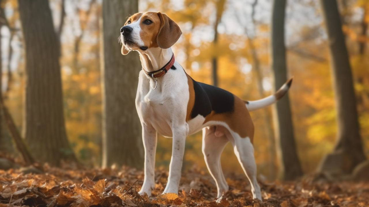 english foxhound dog breed picture