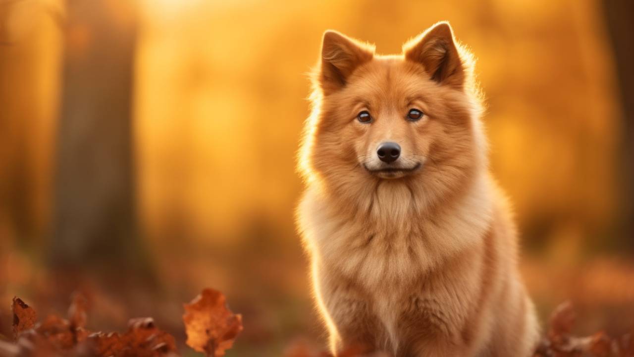 finnish spitz dog picture