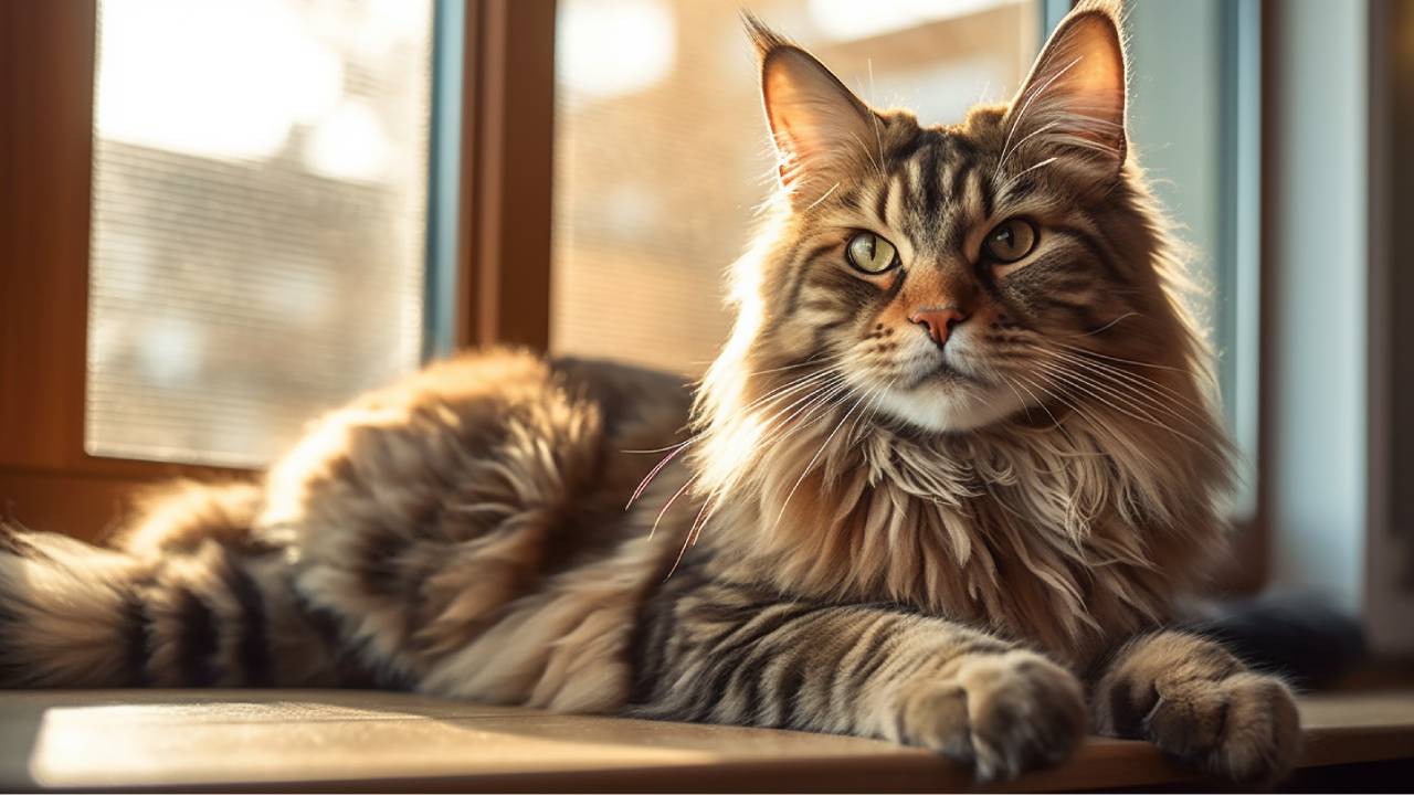 mainecoon cat breed picture