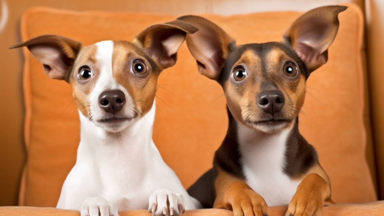 males and females toy fox terrier