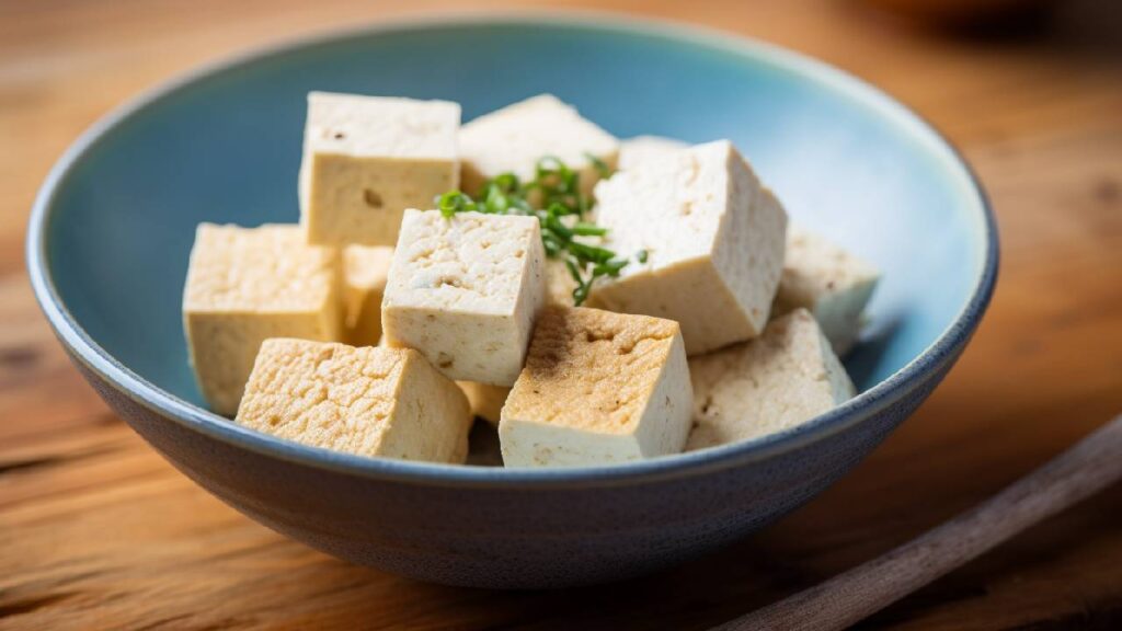 tofu in a bowl