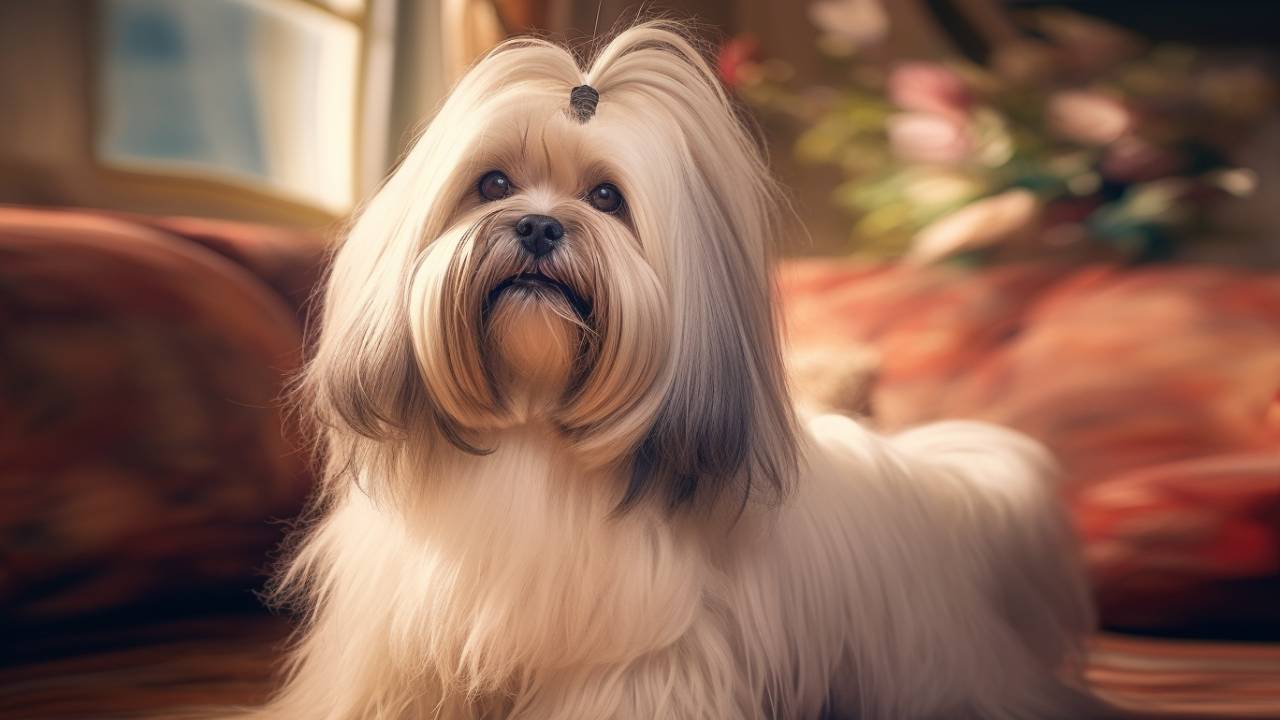 Russian tsvetnaya bolonka dog breed picture