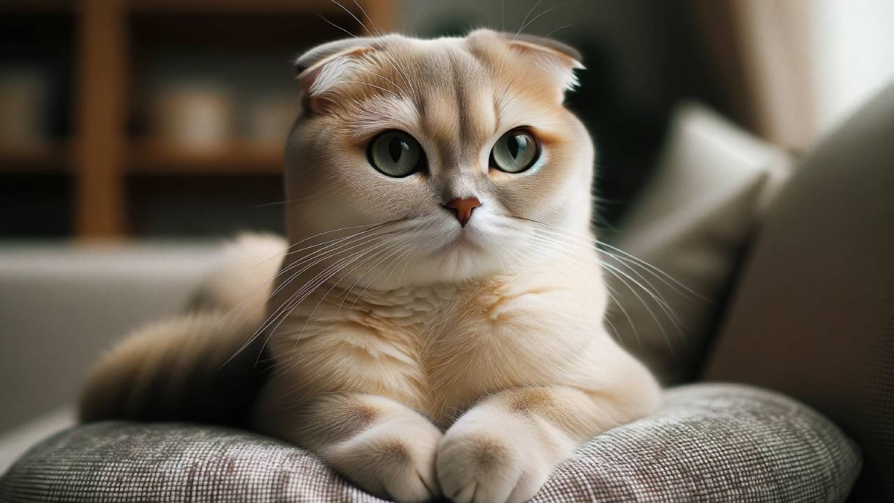 Scottish Fold cat breed picture
