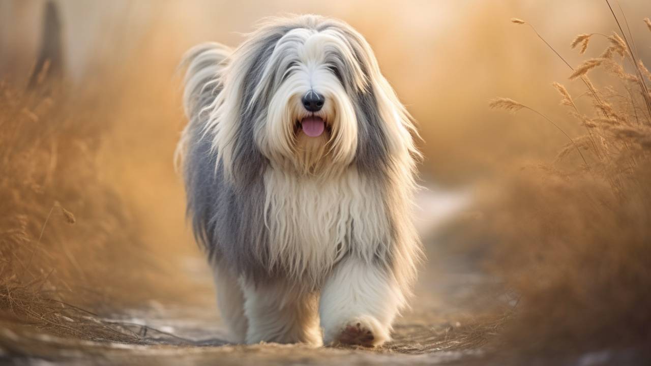 bearded collie dog breed picture