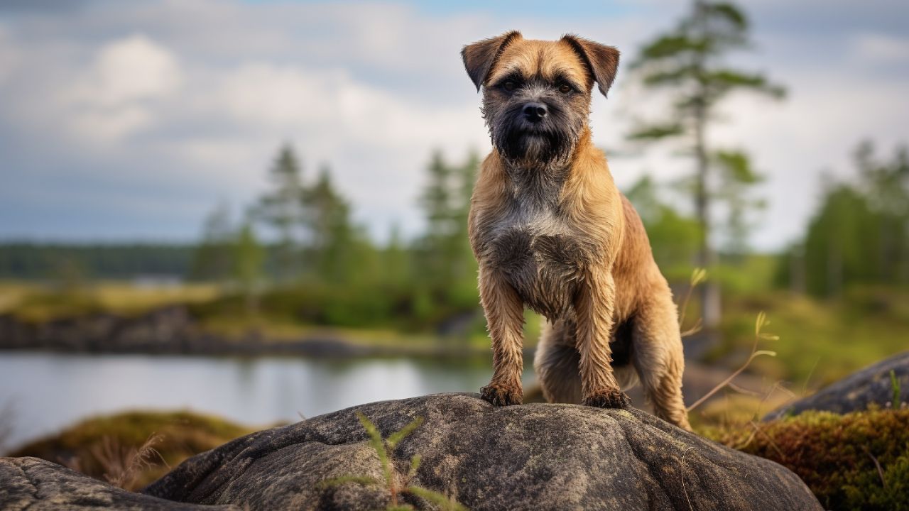 border terrier dog breed picture