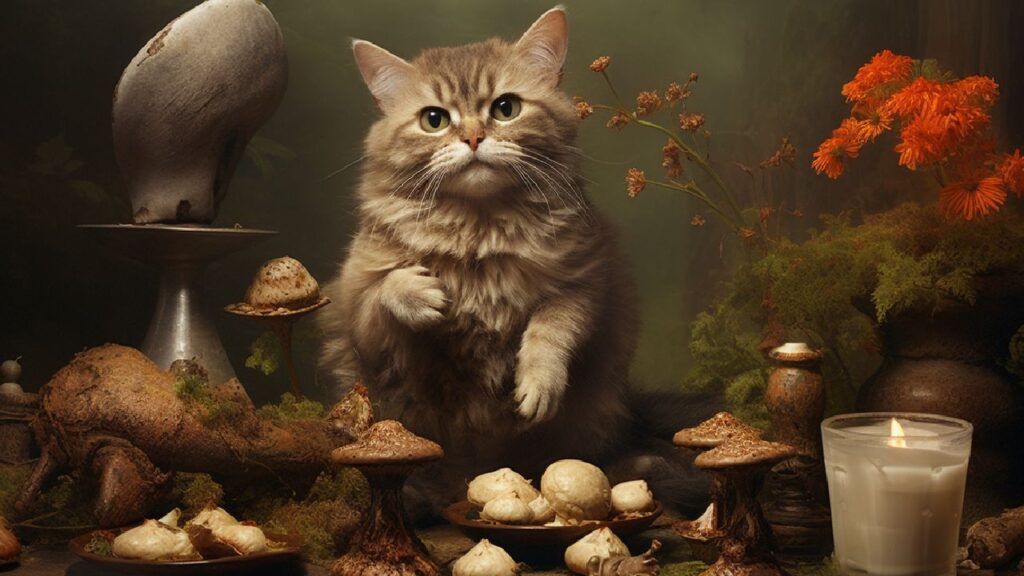 can cat eat mushrooms