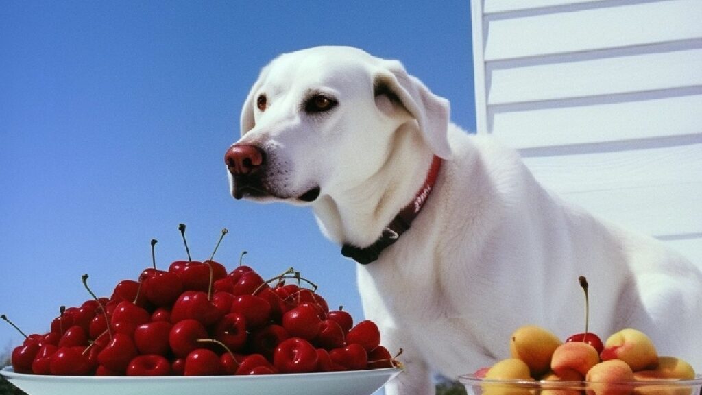 cherries safety for dogs