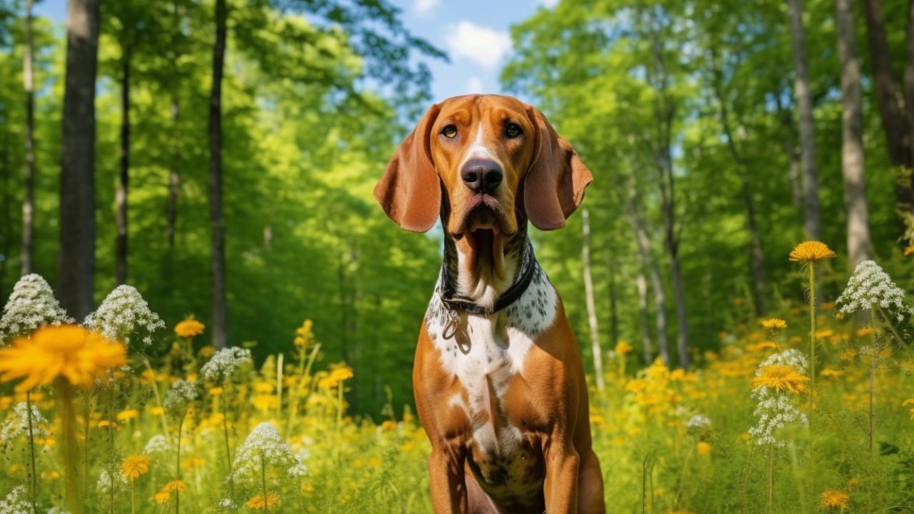 coonhound dog breed picture
