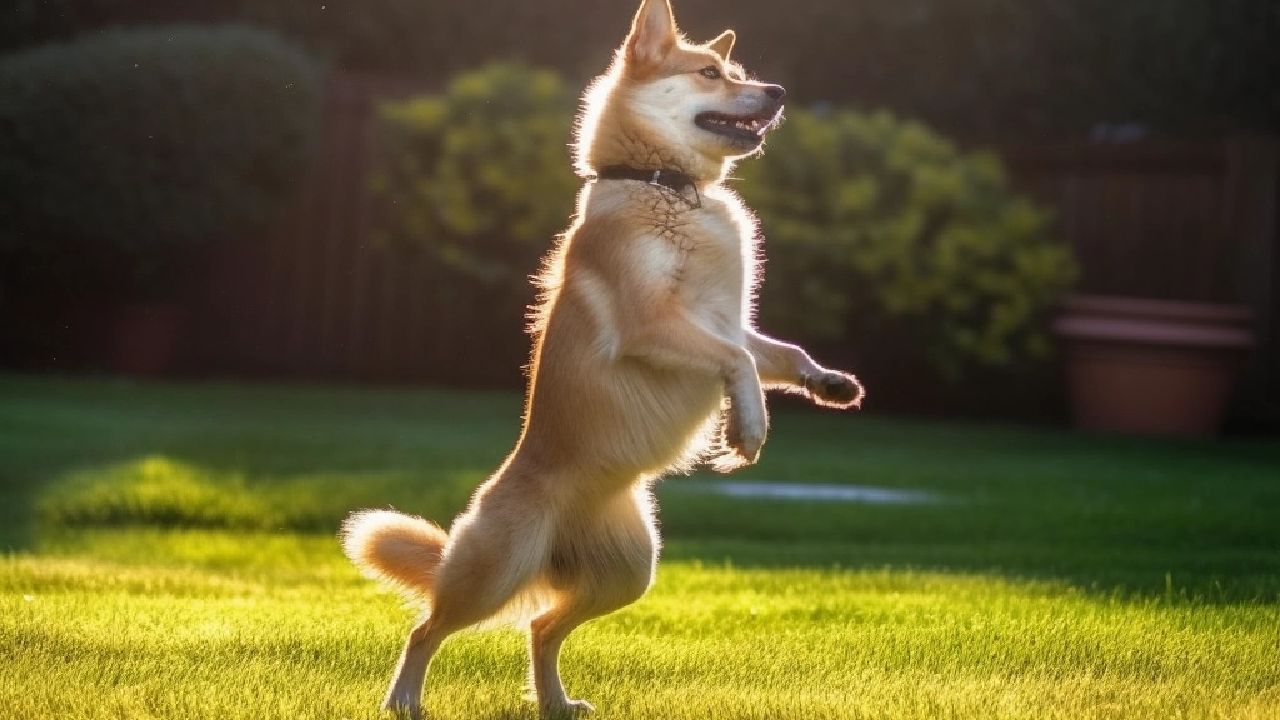 dog jumping behavior