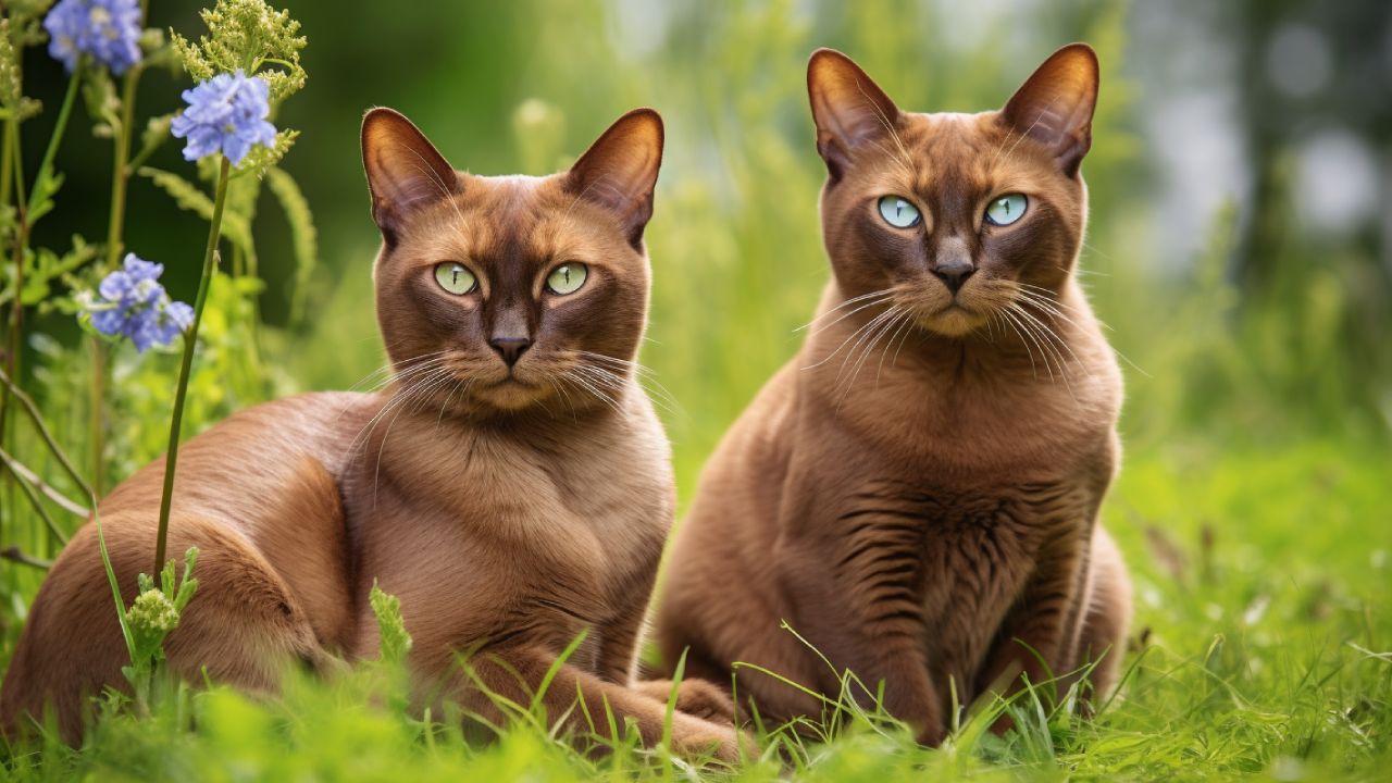 male and female european burmese cats breed