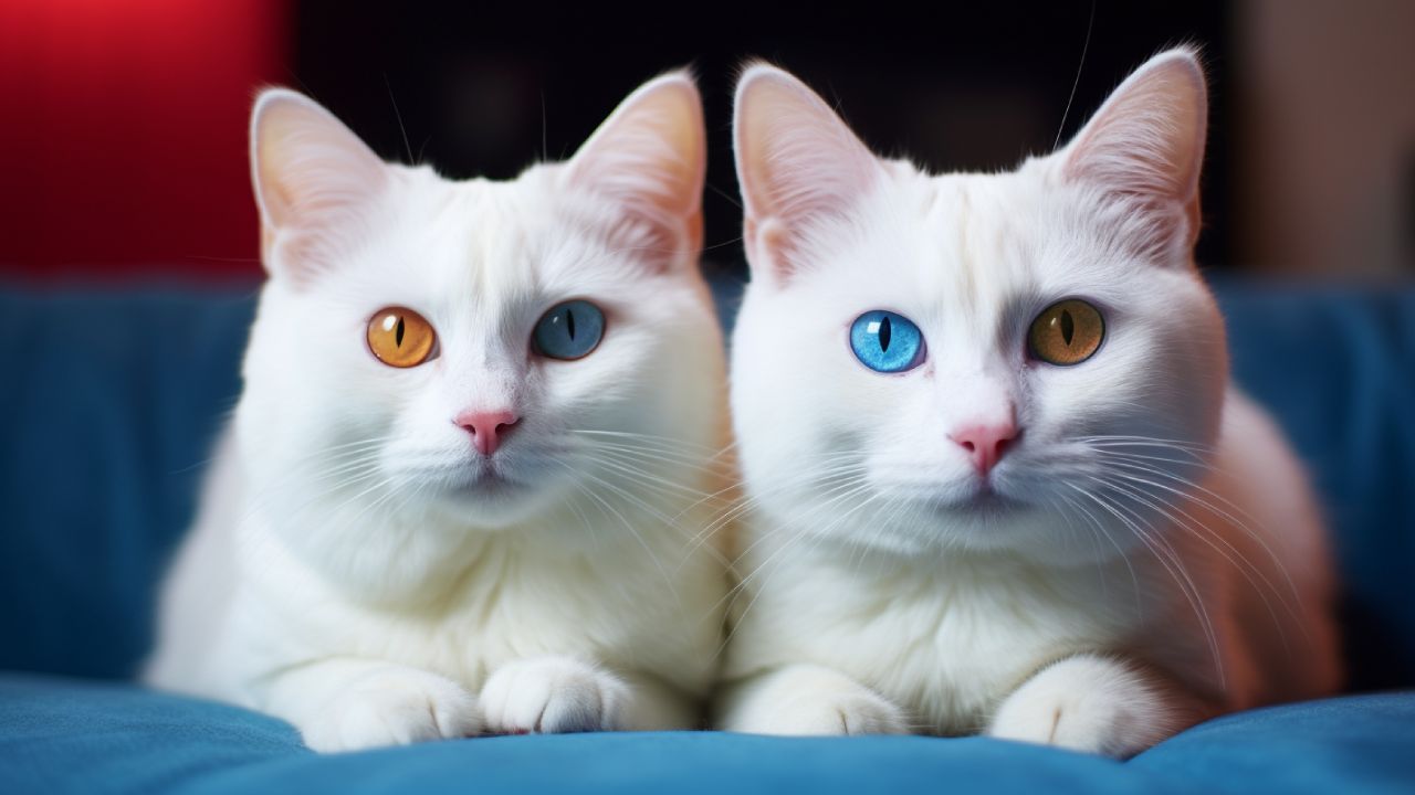 male and female khao mane cats breed