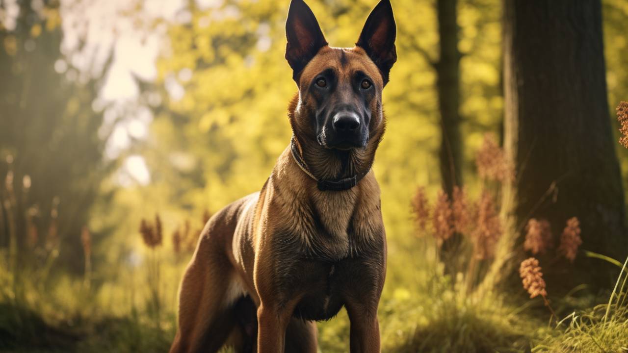 Belgian malinois dog breed picture