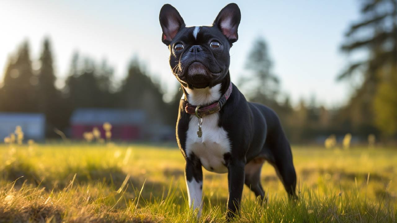Boston terrier dog breed picture