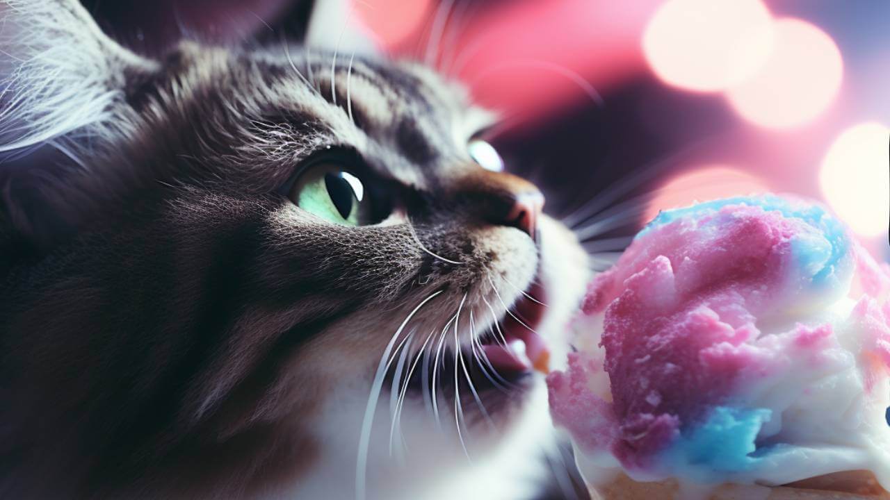 Can cats eat ice cream