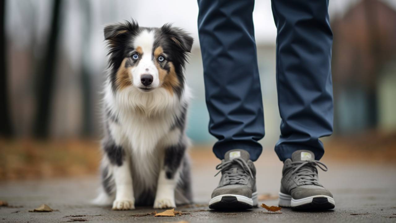 How to teach dogs to heel
