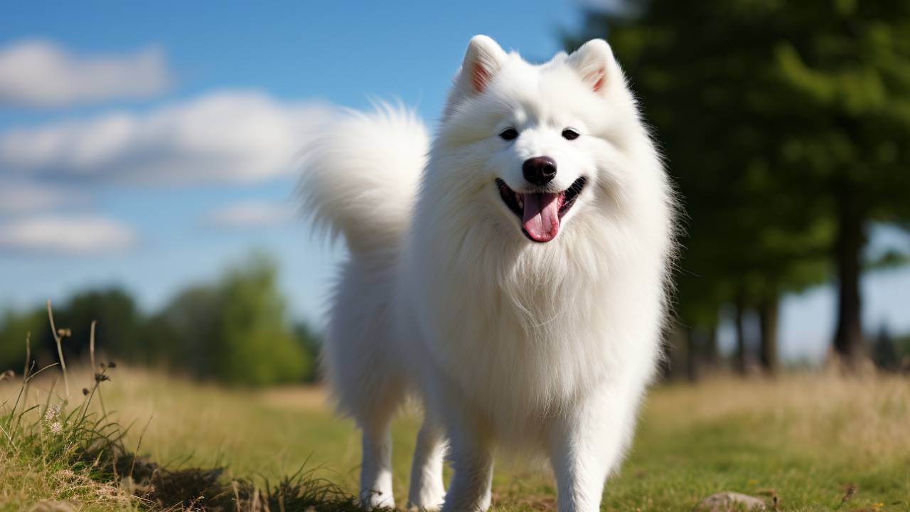Samoyed dog breed picture