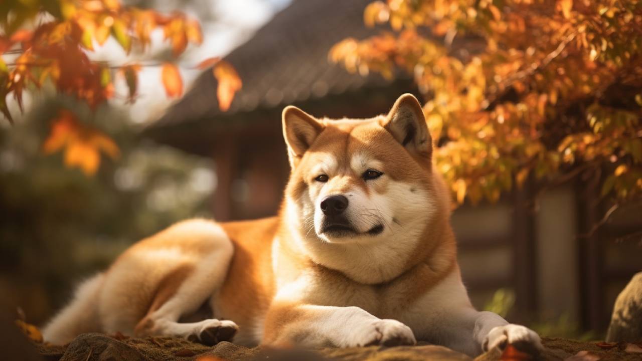 akita inu dog breed picture
