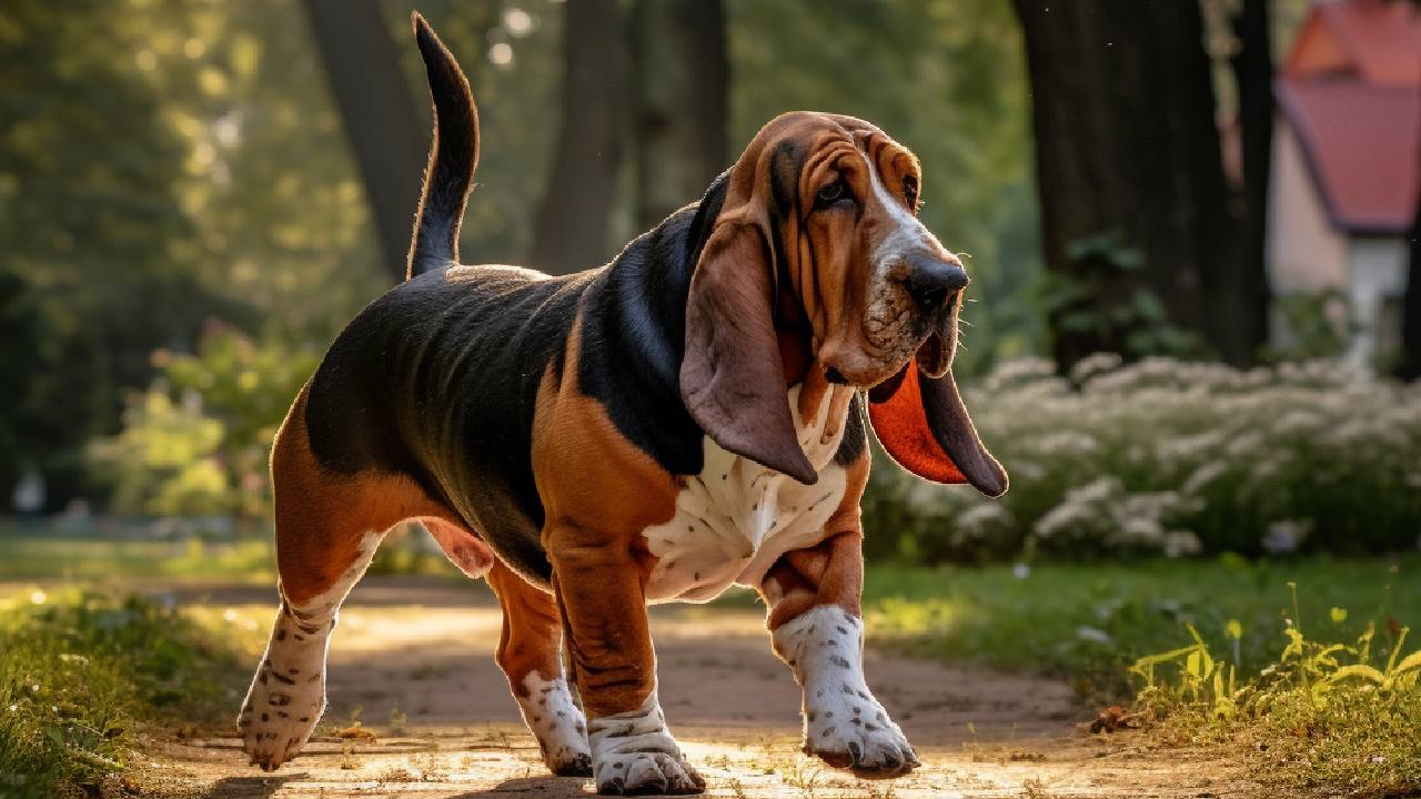 basset hound dog breed picture