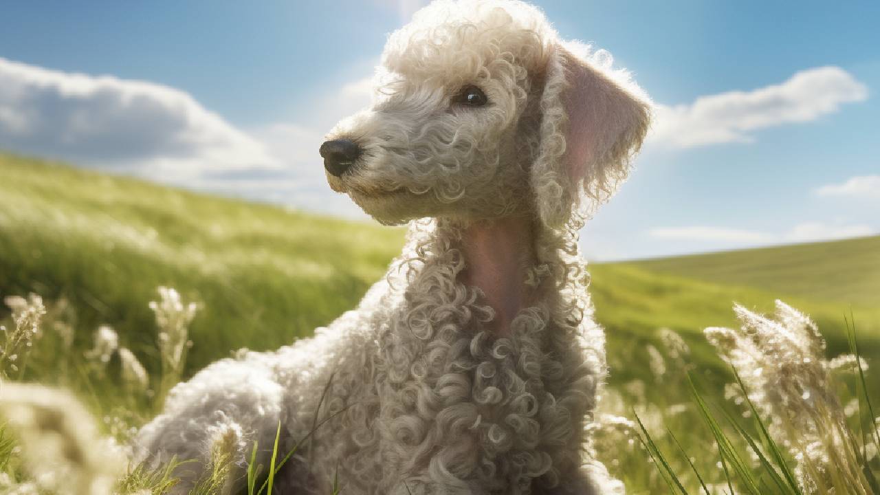 bedlington terrier dog breed picture