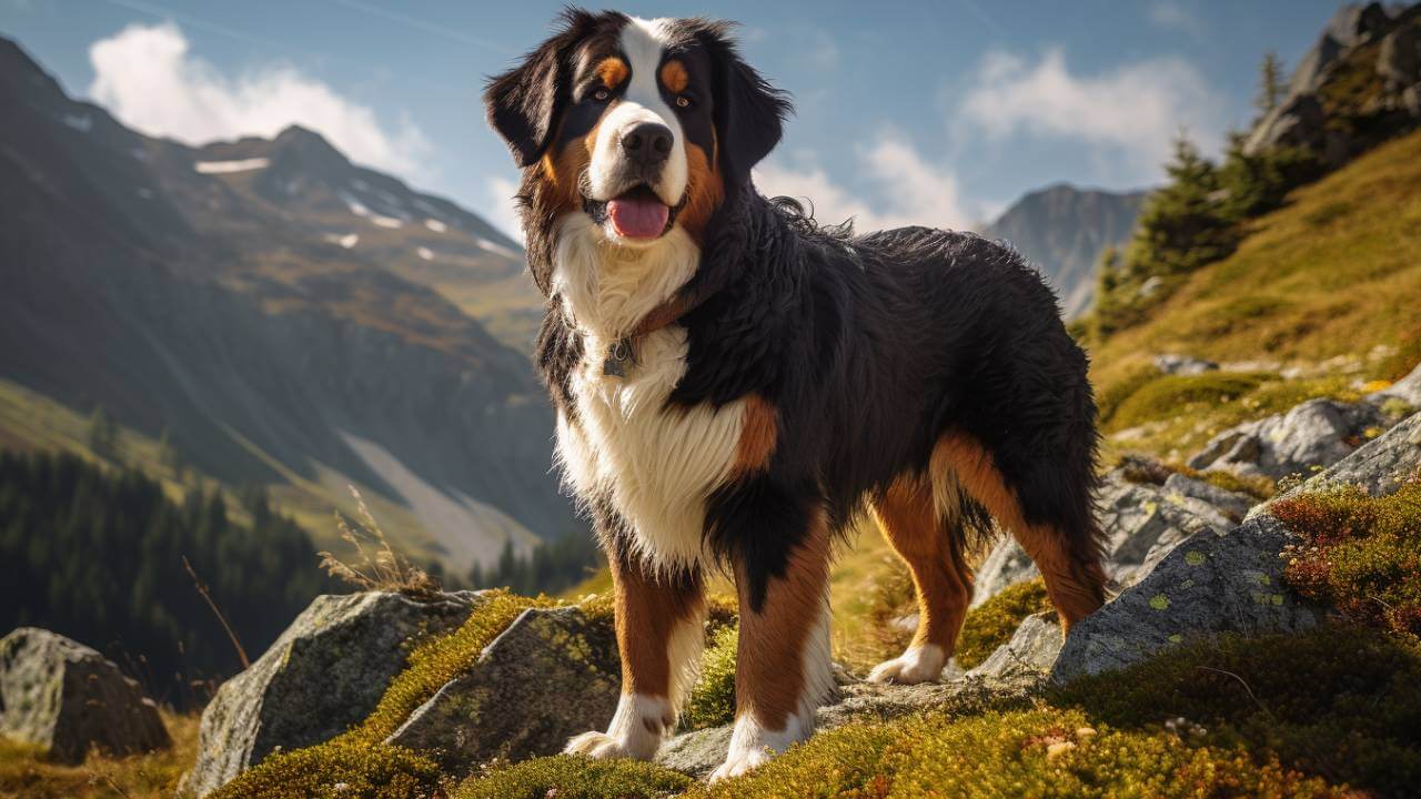 bernese mountain dog breed picture