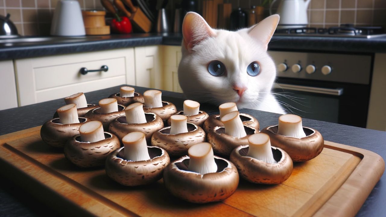 can cats eat mushrooms_