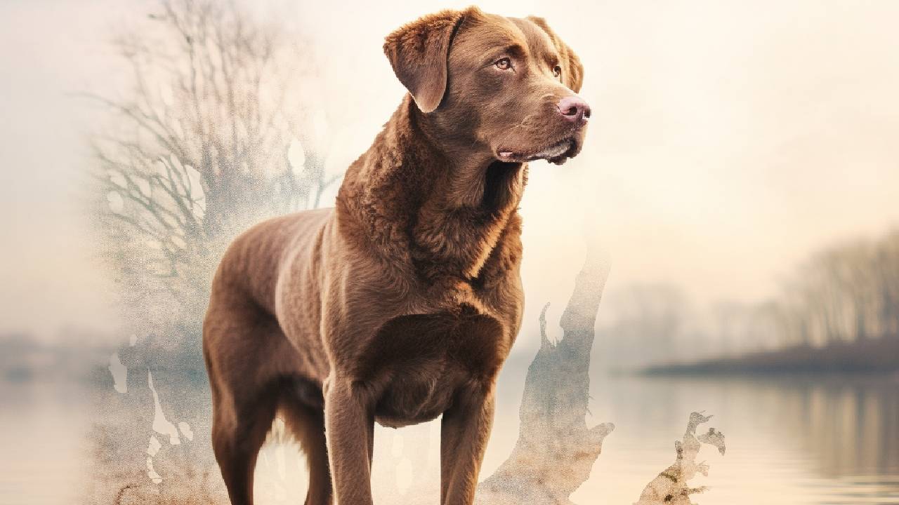 chesapeake bay retriever dog breed picture