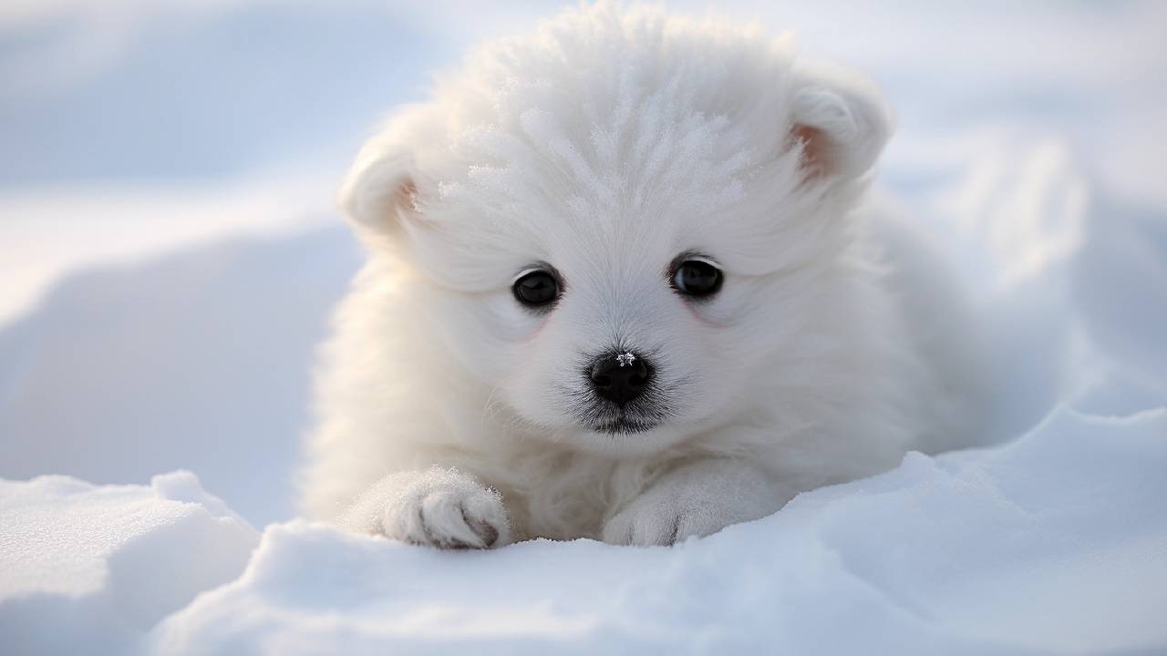 cute white puppy names