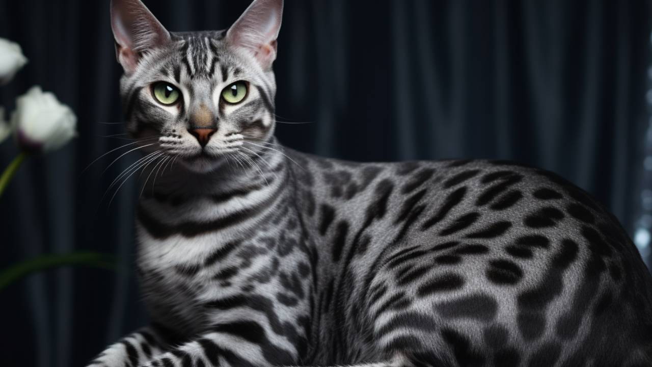 egyptian mau cat breed picture