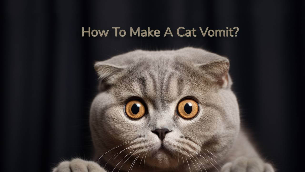 how to make a cat vomit