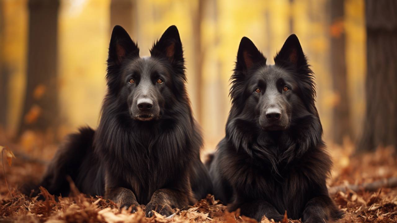 male and female belgian shepherd dogs breed