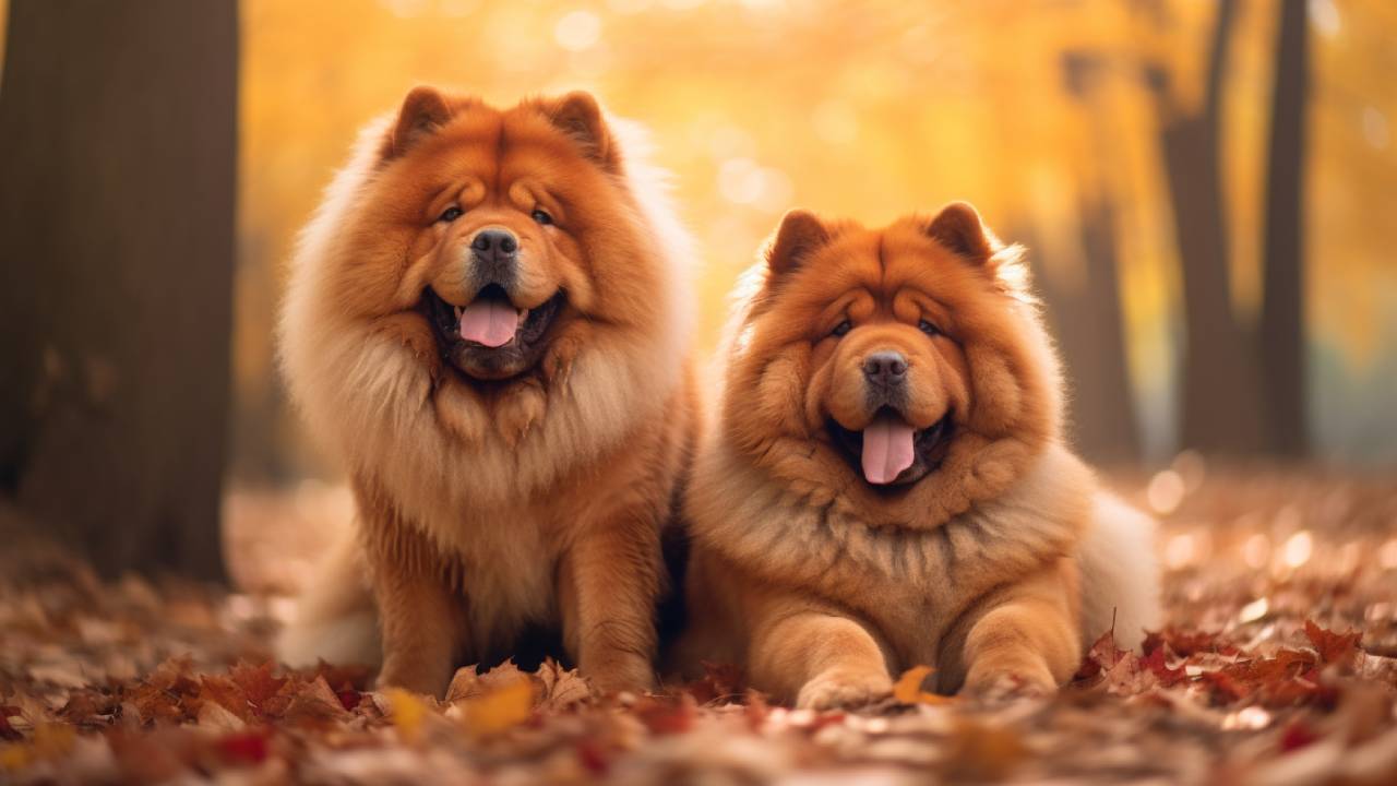 male and female chow chow dogs breed