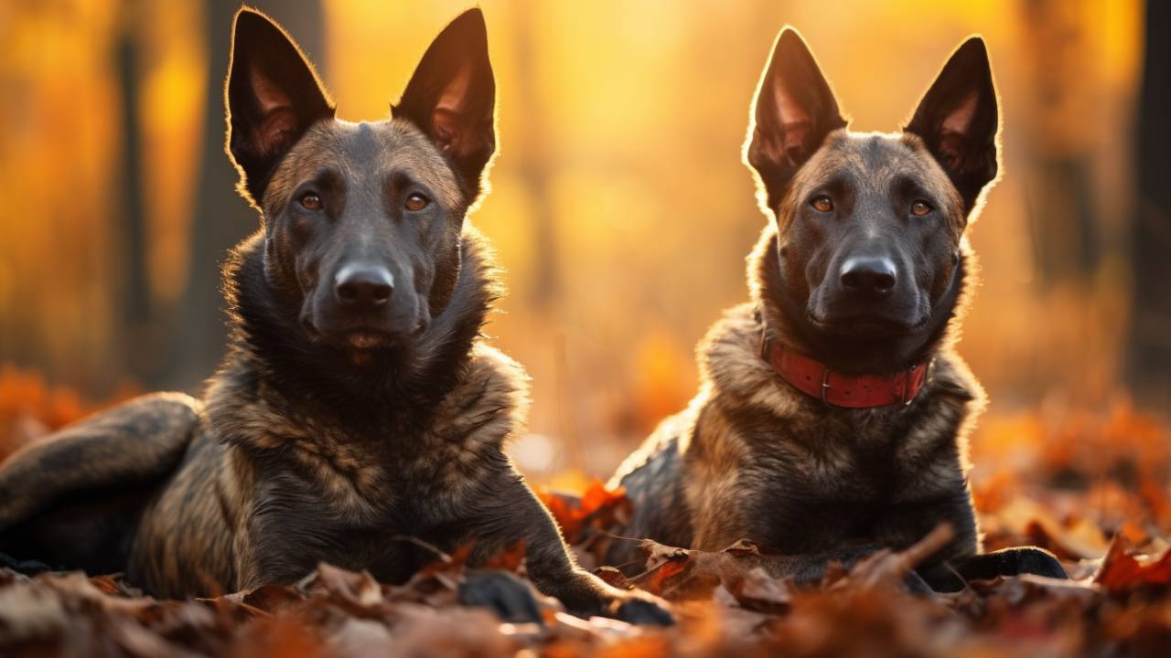 male and female dutch shepherd dogs breed