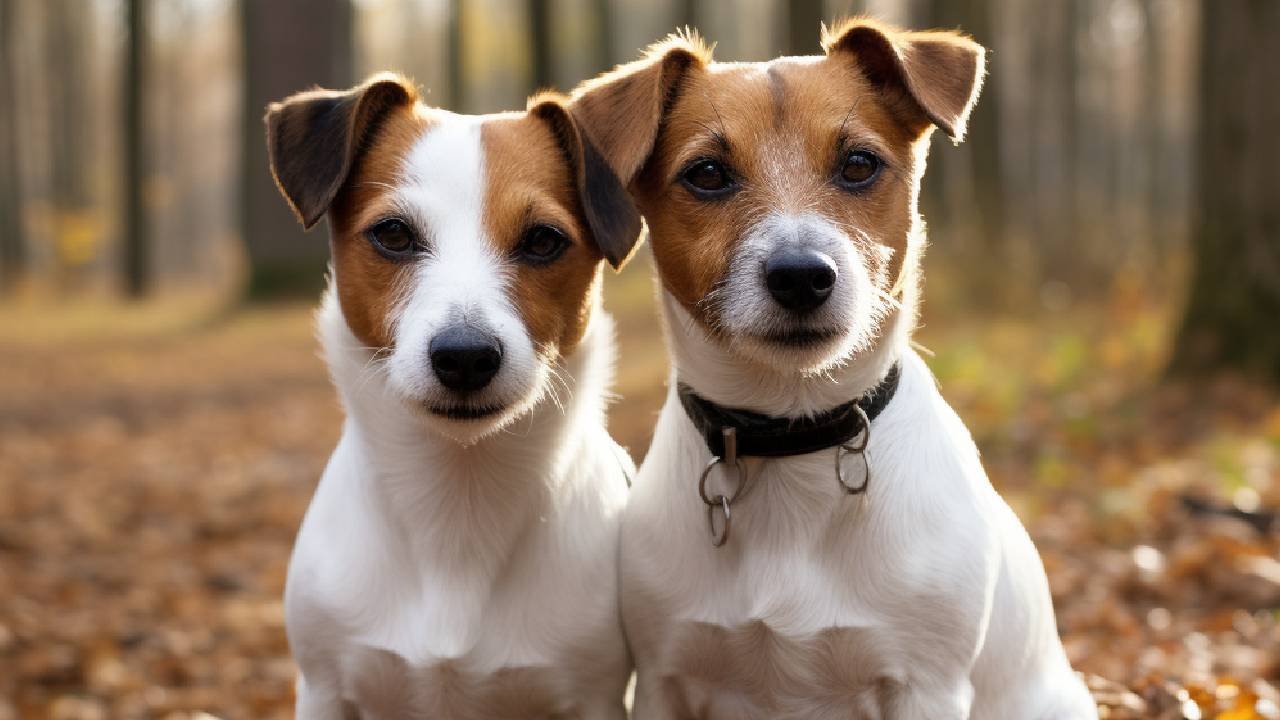 male and female jack russell terrier dogs breed