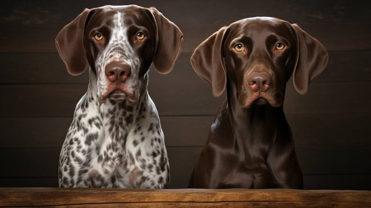 male and female pointer dogs breed