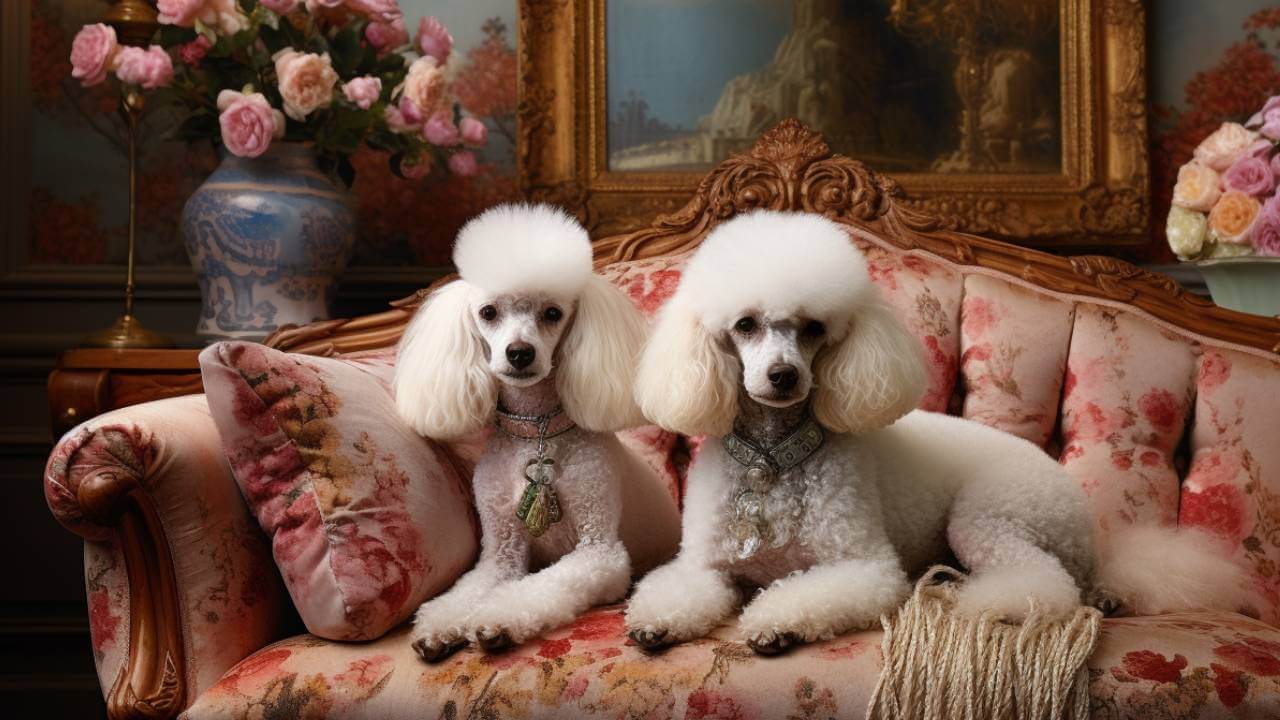 male and female poodle dogs breed