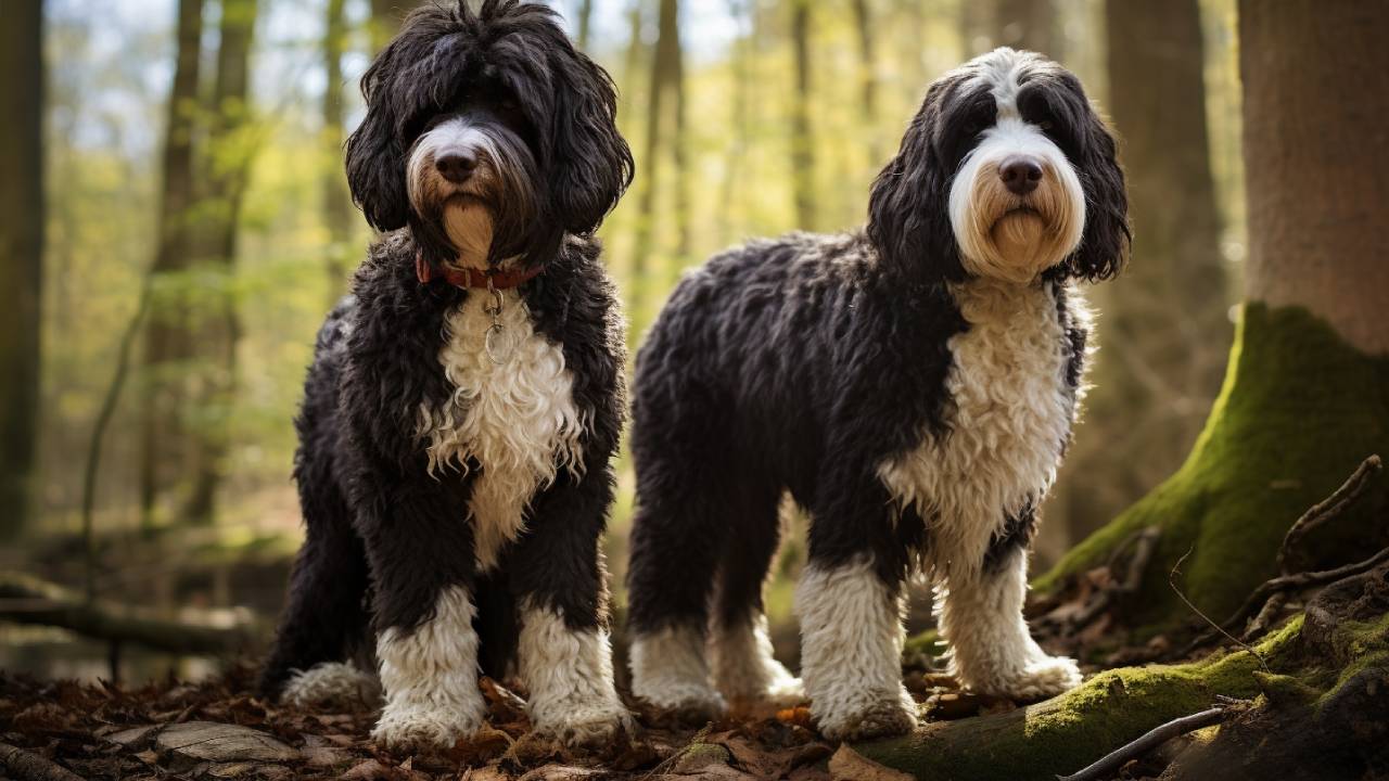 male and female portuguese water dogs breed