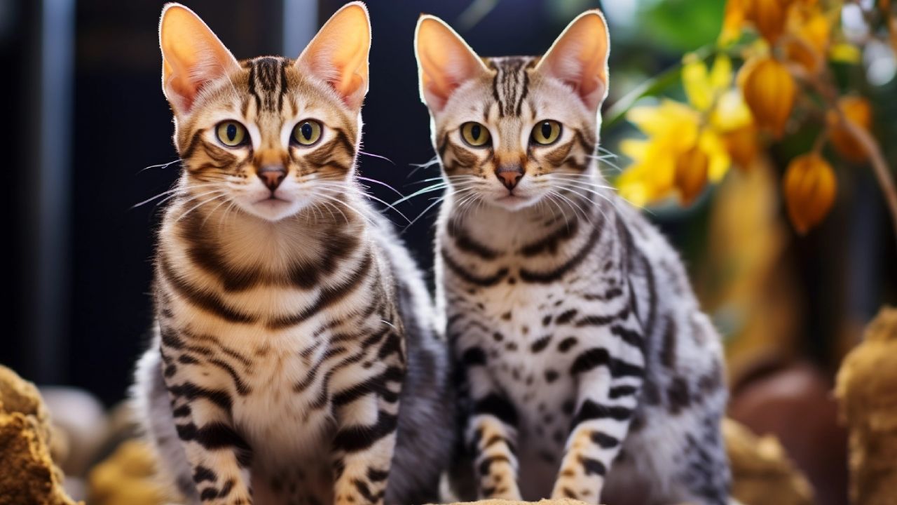 male and female sokoke cat breed