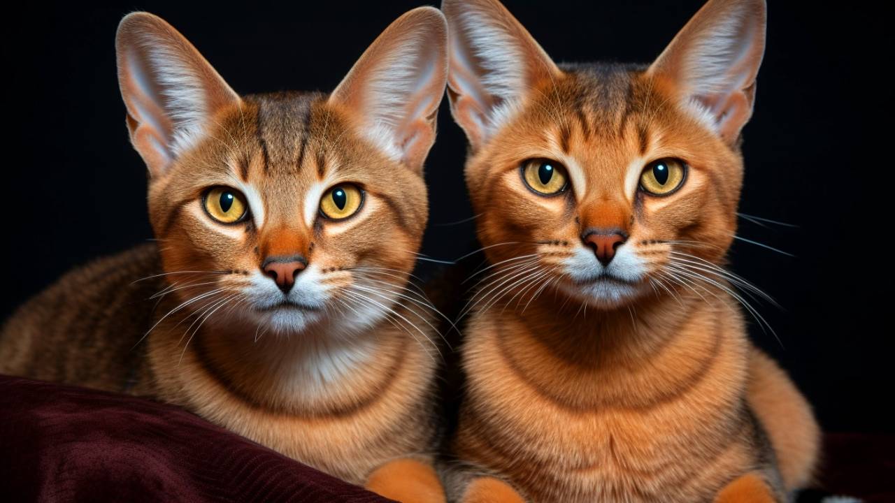 males and females abyssinian cats breed