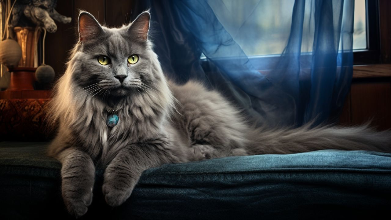 nebelung cat breed picture