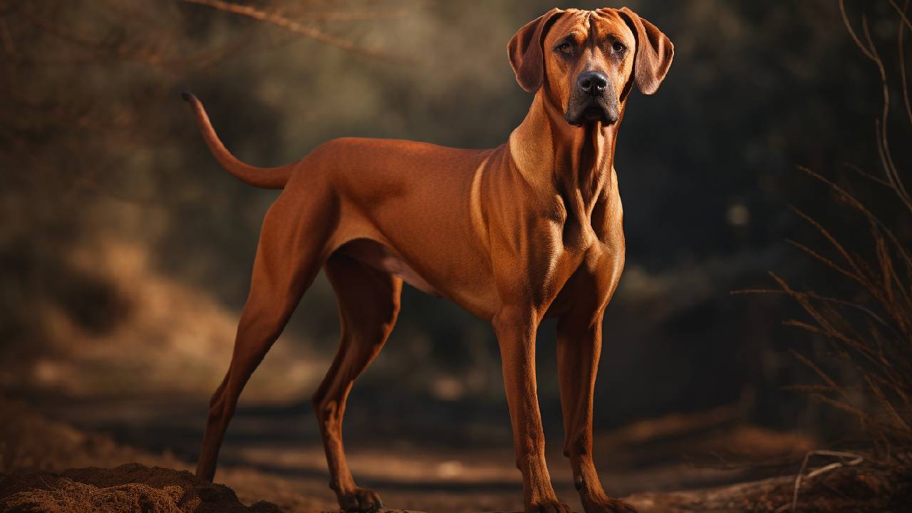 rhodesian ridgeback dog breed picture