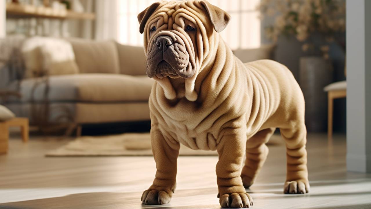 shar pei dog breed picture